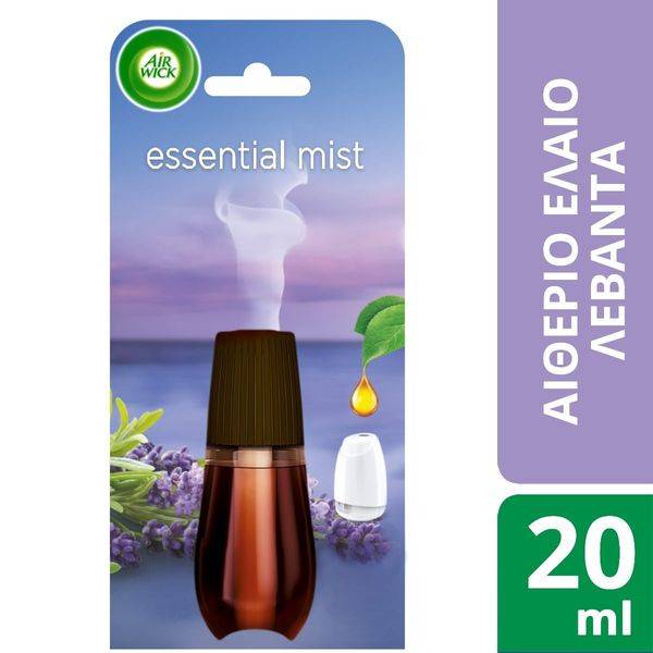 AIR WICK ανταλλακτικό αποσμητικού χώρου essentials mist λεβάντα 20ml