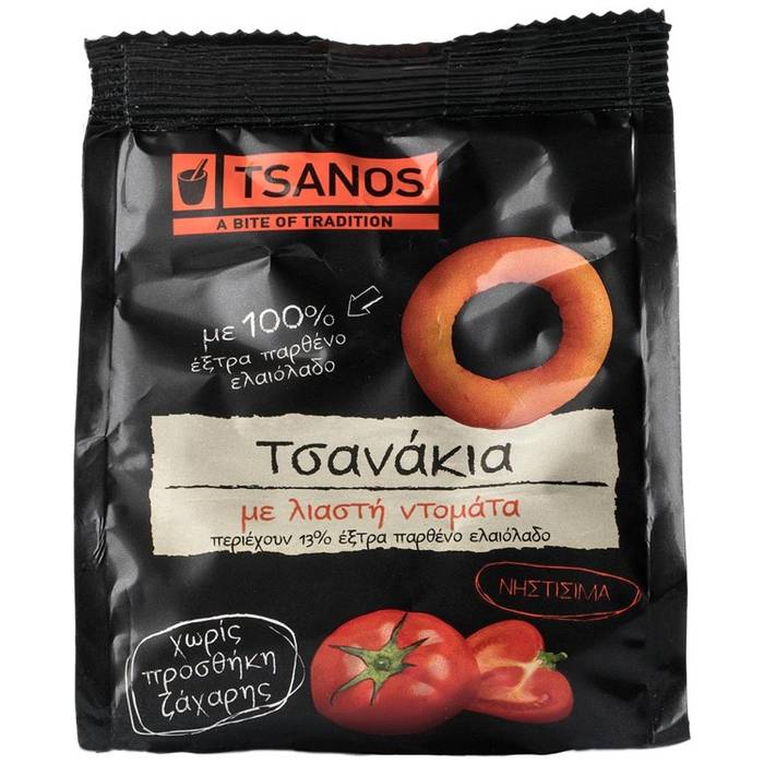 TSANOS τσανάκια με λιαστή ντομάτα 60gr