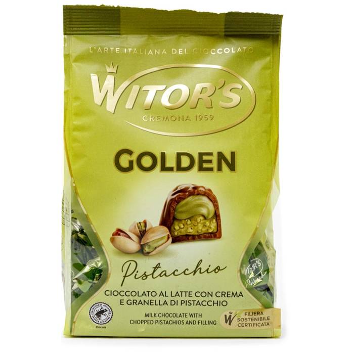 WITOR'S σοκολατάκια golden pistacchio 200gr