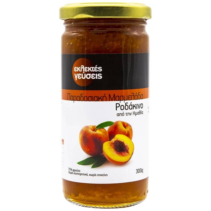 ΕΚΛΕΚΤΕΣ ΓΕΥΣΕΙΣ μαρμελάδα ροδάκινο 300gr