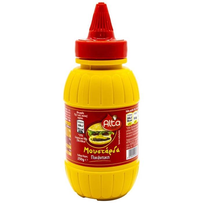 ALTA Gusto μουστάρδα πικάντικη 250gr
