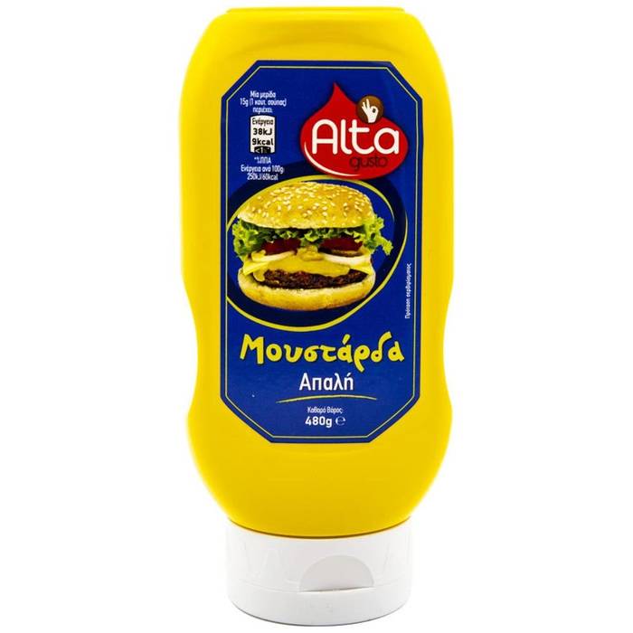 ALTA Gusto μουστάρδα απαλή top down 480gr