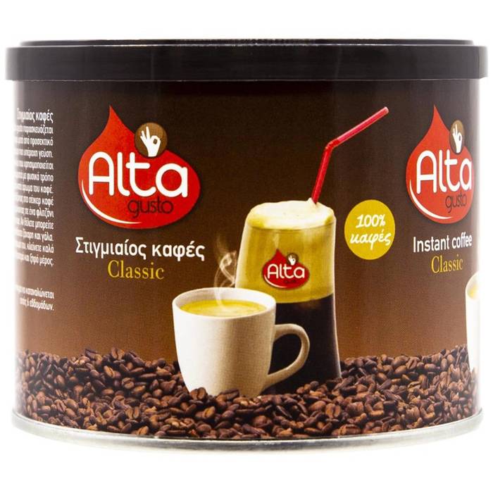 ALTA Gusto στιγμιαίος καφές 100gr