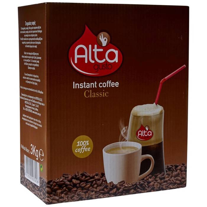 ALTA Gusto στιγμιαίος καφές 3kg