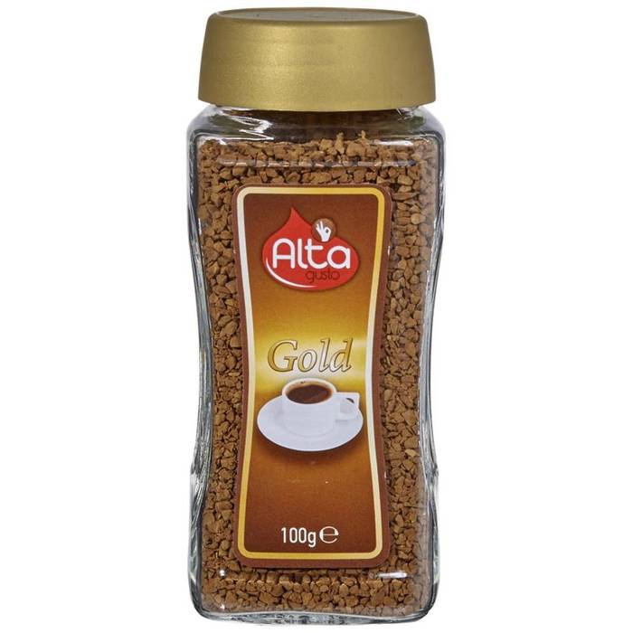 ALTA Gusto στιγμιαίος καφές gold 100gr
