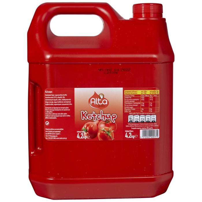ALTA Gusto ketchup 4,2kg