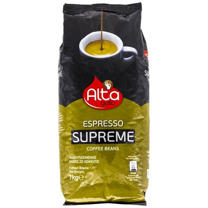 ALTA Gusto καφές espresso supreme 1kg