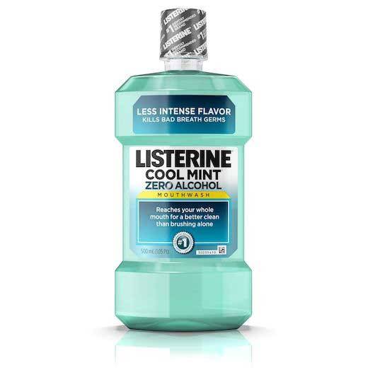 LISTERINE στοματικό διάλυμα cool mint 0% alcohol 500ml