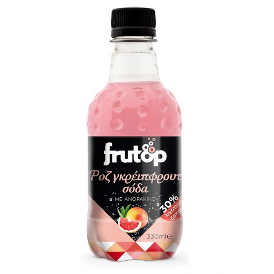 Frutop αναψυκτικό pink grapefruit 330ml