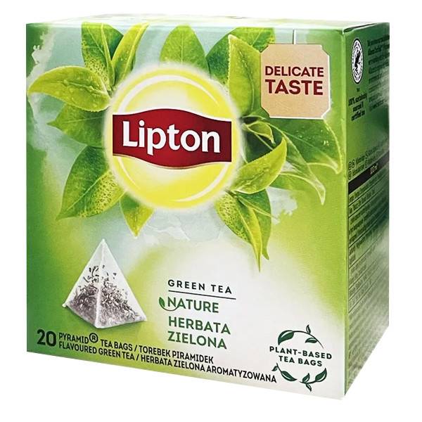 LIPTON τσάι πυραμίδα πράσινο 20x1,4gr