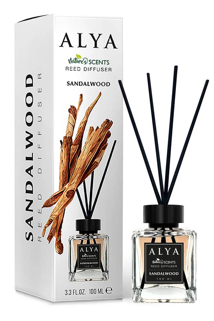 ALYA αρωματικό χώρου με stick Sandalwood 100ml