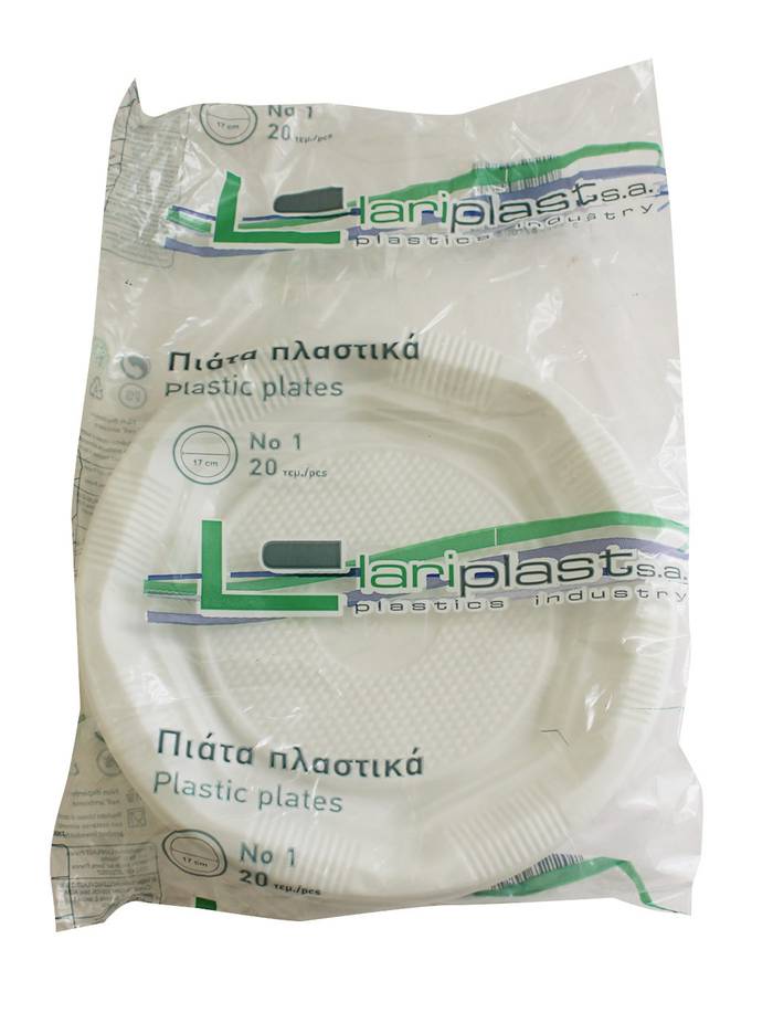 LARIPLAST πιάτα επαναχρησιμοποιούμενα 14cm 20τεμ