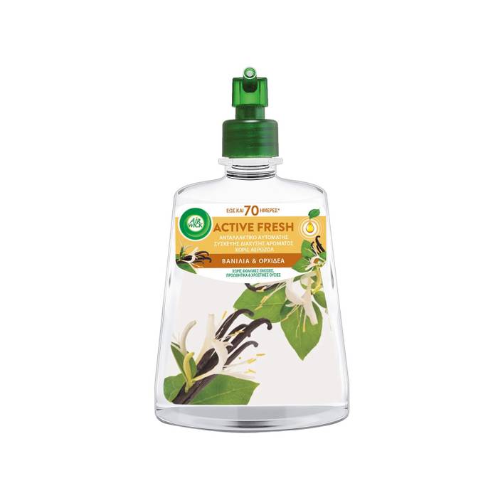 AIR WICK Active Fresh ανταλλακτικό βανίλια και ορχιδέα 228ml