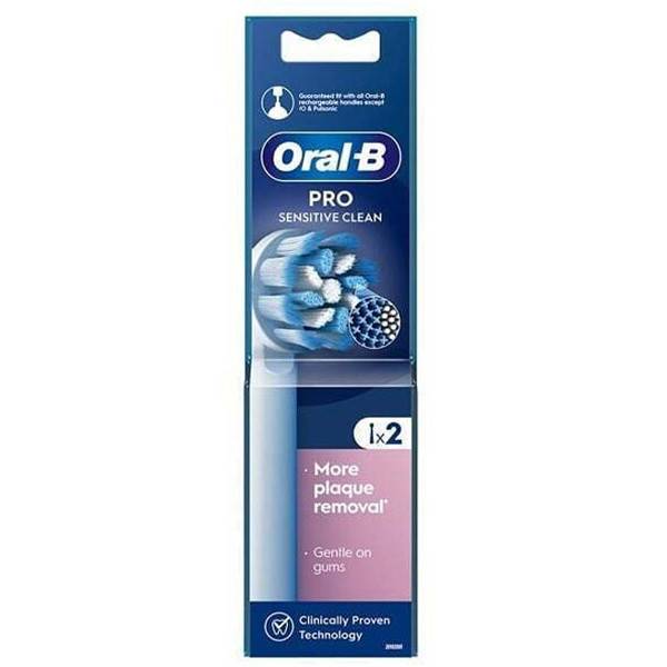 ORAL-B ανταλλακτικό ηλεκτρικής οδοντόβουρτσας sensitive pro 2τεμ