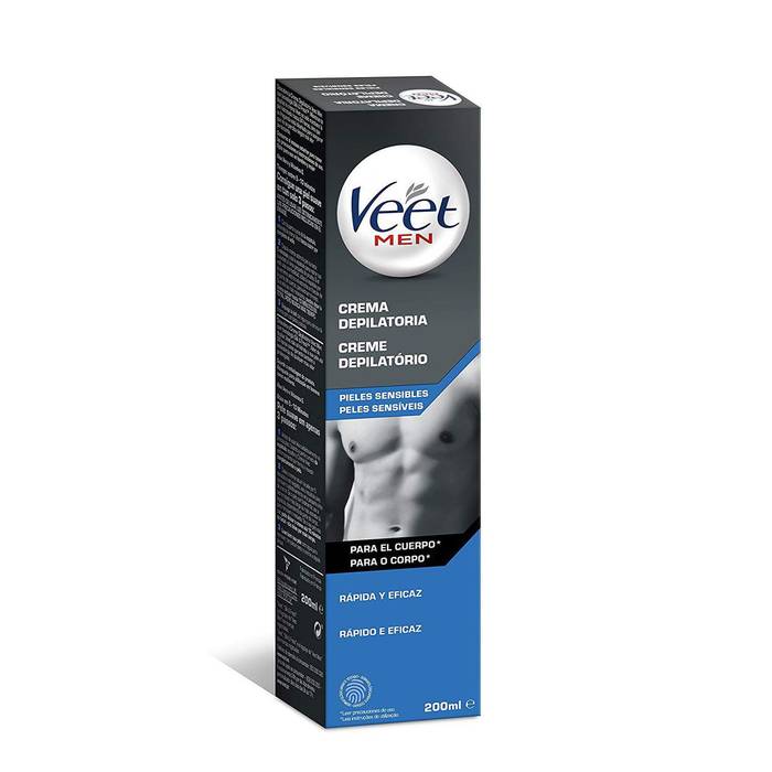 VEET αποτριχωτική κρέμα σώματος ανδρική για ευαίσθητες επιδερμίδες 200ml