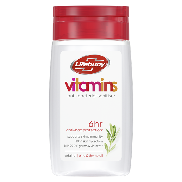 LIFEBUOY αντισηπτικό με βιταμίνες 6 ωρών 50ml
