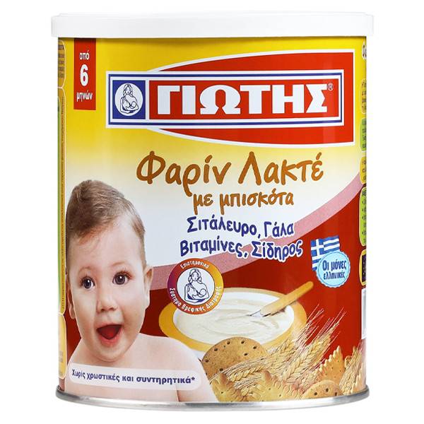 ΓΙΩΤΗΣ φαρίν λακτέ με μπισκότα 300gr