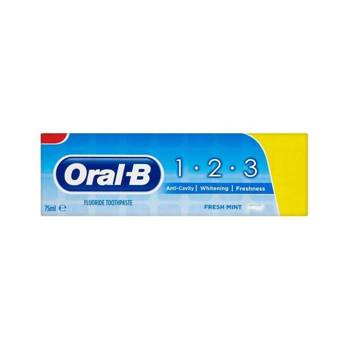 ORAL-B οδοντόκρεμα 1-2-3 με μέντα 75ml