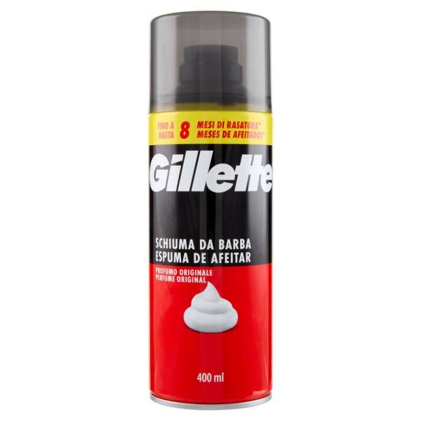 GILLETTE αφρός ξυρίσματος για κανονικές επιδερμίδες 400ml