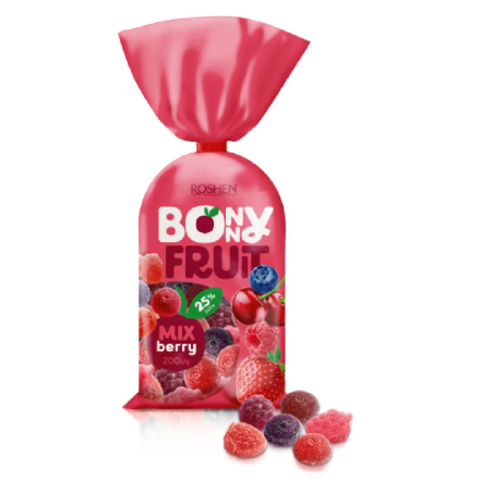 ROSHEN καραμέλες bony fruit jelly berry mix 200gr