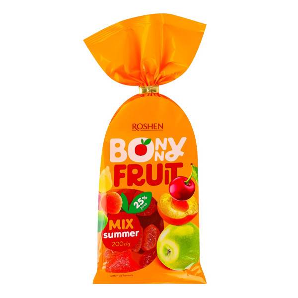 ROSHEN καραμέλες bony fruit jelly summer mix 200gr