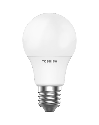 TOSHIBA λάμπα led Α60 E27 8/60W 2700k 1τεμ