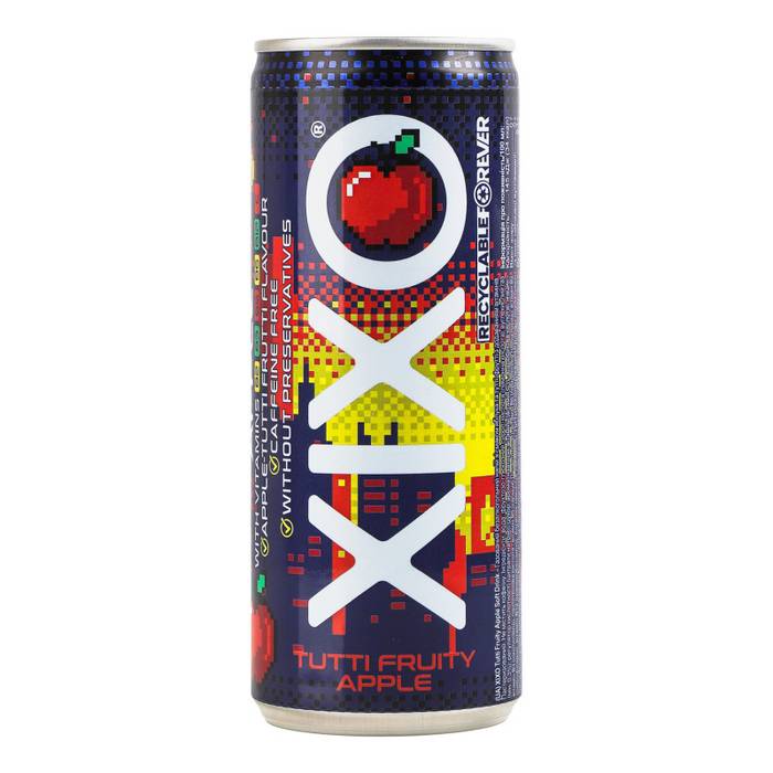XIXO αναψυκτικό tutti fruity με μήλο 250ml