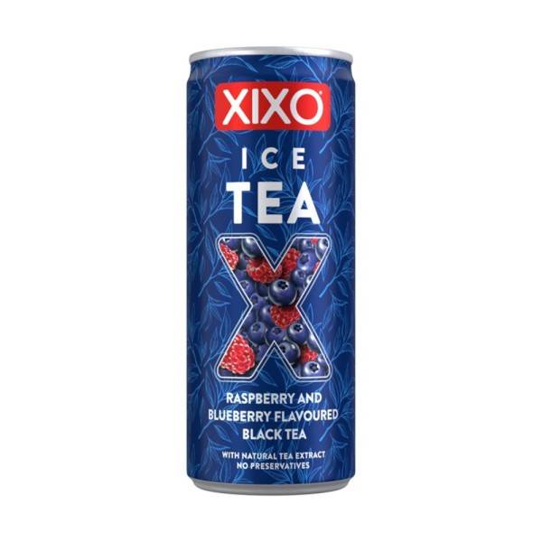 XIXO κρύο τσάι με raspberry και blueberry 250ml