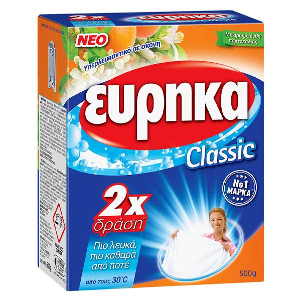 ΕΥΡΗΚΑ υπερλευκαντικό 500gr