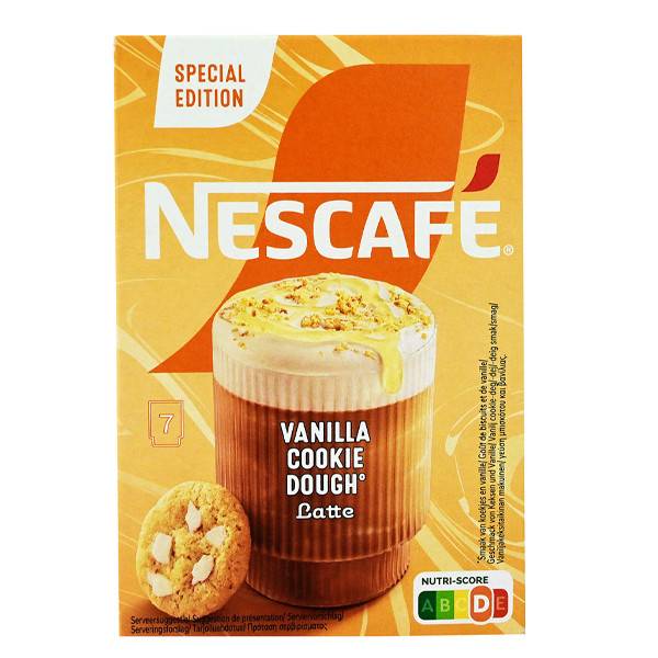 NESCAFE gold στιγμιαίος καφές σε sticks vanilla cookie dough latte 7x19,5gr