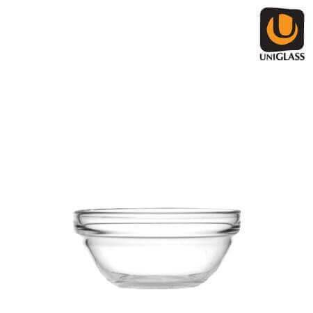 UNIGLASS μπωλ γυάλινο 120mm 6τεμ 44819