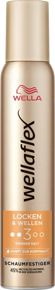 WELLAFLEX αφρός μαλλιών locken και wellen flex curls No3 200ml
