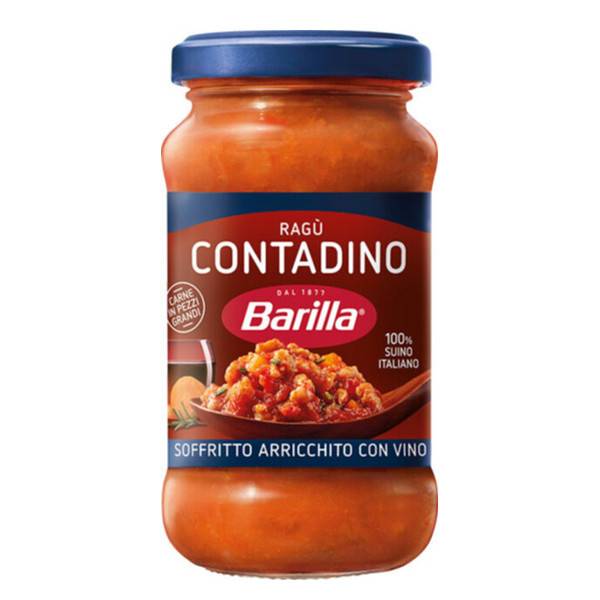 BARILLA σάλτσα ζυμαρικών Ragu Contadino 300gr