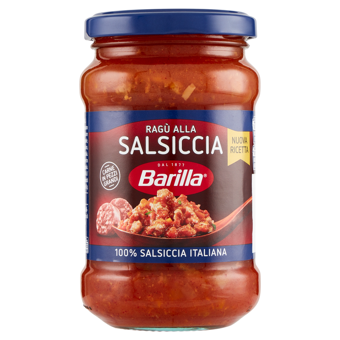 BARILLA σάλτσα ζυμαρικών Ragu Salsiccia 300gr