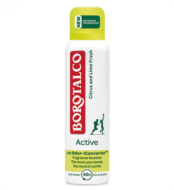 BOROTALCO αποσμητικό σώματος spray active citrus 150ml