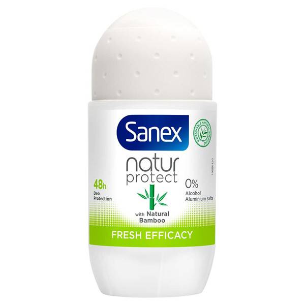SANEX αποσμητικό σώματος roll-on fresh efficacy 50ml