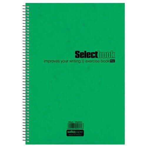 SALKO PAPER Select τετράδιο σπιράλ 3 θεμάτων 17x25