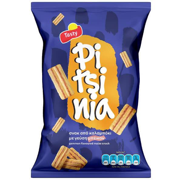 TASTY SNACKS γαριδάκια πιτσίνια 100gr
