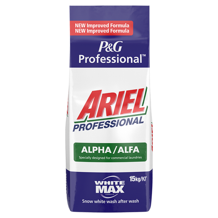 ARIEL σκόνη πλυντηρίου ρούχων alpha σακούλα 15kg