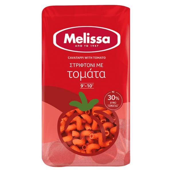 MELISSA ζυμαρικά στριφτόνι με τομάτα 400gr