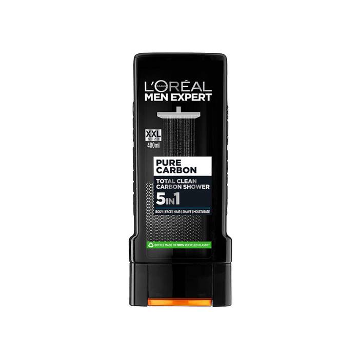 L'OREAL PARIS αφρόλουτρο men pure carbon 5σε1 400ml