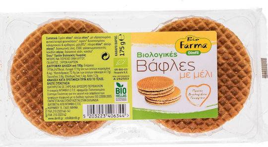 BIOFARMA βάφλες με μέλι βιολογικό 175GR