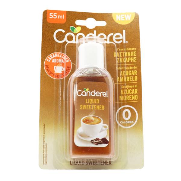 CANDEREL μαύρη ζάχαρη υγρή 55ml