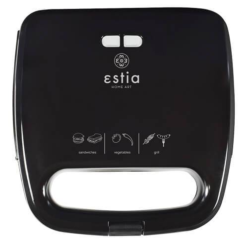ESTIA Black Plus τοστιέρα 750w