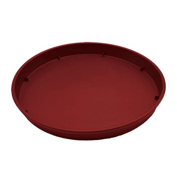 ET PLAST πιάτο αναϊς στρόγγυλης γλάστρας μπορντώ 28x3cm