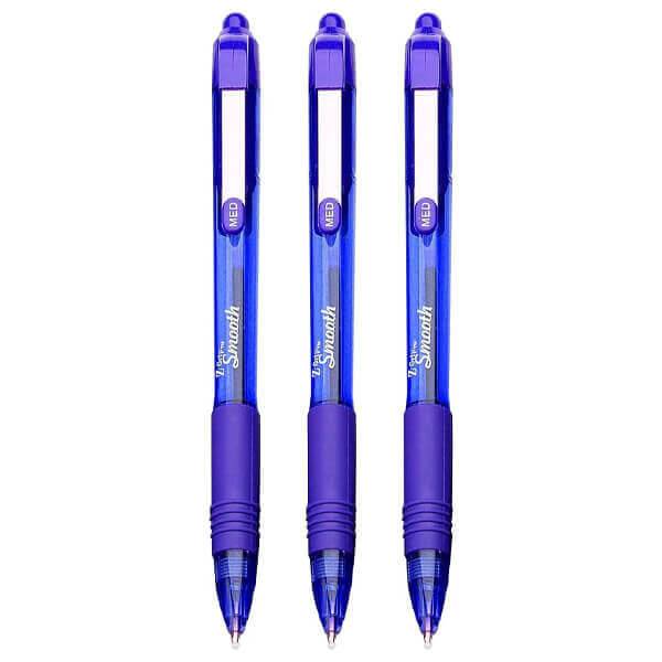 ZEBRA στυλό z-grip smooth μπλε 3τεμ