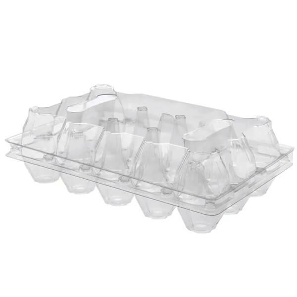 LUX PLAST αυγοθήκη 15 θέσεων 400τεμ
