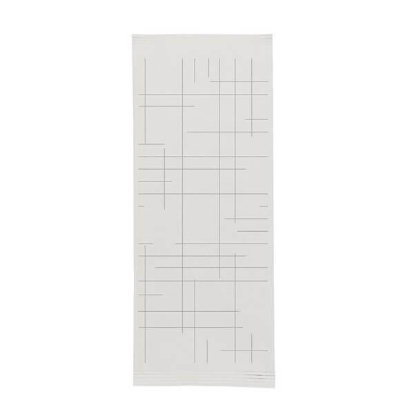 Κουβέρ χαρτοπετσέτα 38x38cm λευκό 125τεμ