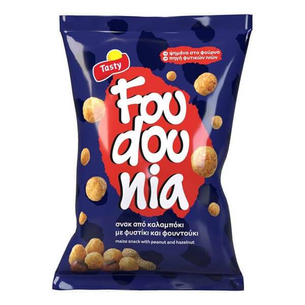 TASTY SNACKS γαριδάκια φουντούνια 100gr