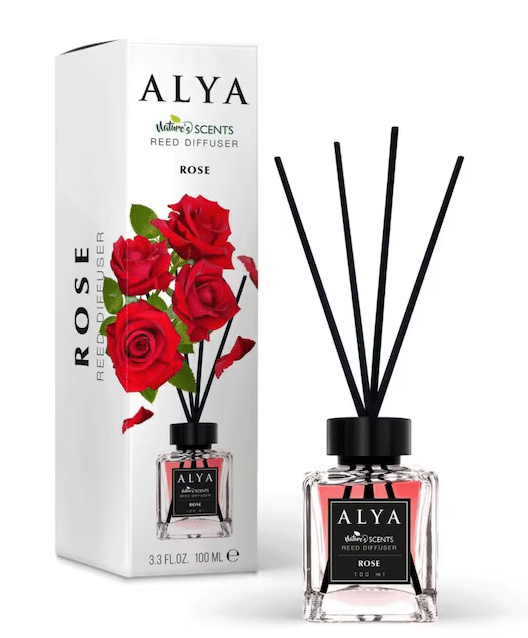 ALYA nature's scents αρωματικό χώρου με στικ rose 100ml